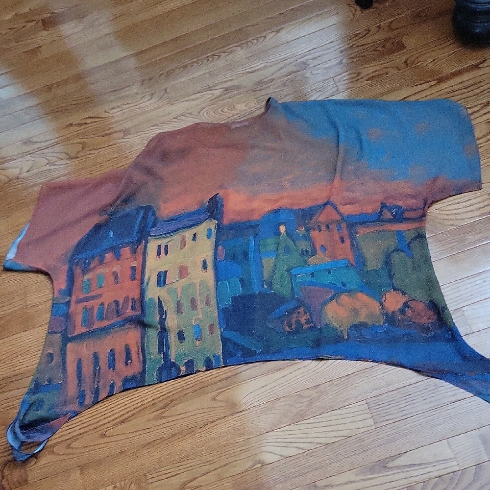 Jade Brand Oversized Poncho Top - Picture 5 of 6
